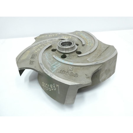 Goulds Water Technology 5 VANE 15IN STAINLESS PUMP IMPELLER PUMP PARTS AND ACCESSORY D04568A02 1203